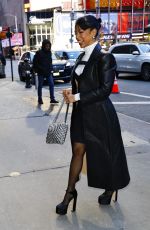 LIZA KOSHY Arrives at GMA Show in New York 02/16/2024