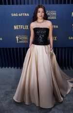 LIZA SOBERANO at 30th Annual Screen Actors Guild Awards in Los Angeles 02/24/2024