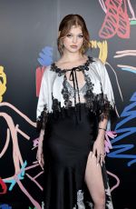 LOREN GRAY at Alice + Olivia Fall 2024 Presentation in New York 02/10/2024