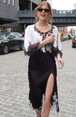 LOREN GRAY Out at New York Fashion Week 02/11/2024