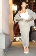 LORI HARVEY Arrives at Marc Jacobs Fashion Show at Park Avenue Armory in New York 02/02/2024