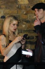 LOTTIE MOSS and Kit Butler Leaves Chiltern Firehouse in London 02/19/2024