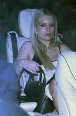LOTTIE MOSS and Kit Butler Leaves Chiltern Firehouse in London 02/19/2024