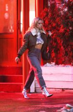LOTTIE MOSS on the Set of April X in Bucharest 01/31/2024