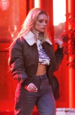 LOTTIE MOSS on the Set of April X in Bucharest 01/31/2024