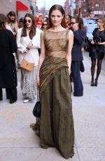 LOUISA JACOBSON Arrives at Jason Wu Show at New York Fashion Week 02/11/2024