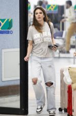 LUCIANA GIMENEZ Arrives at Santos Dumont Airport 02/03/2024