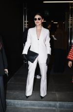 LUCY HALE at Max Mara Fashion Show at Milan Women