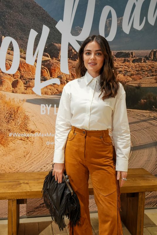 LUCY HALE at Max Mara JoyRoad Collection Celebration in Milan 20/21/2024