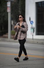 LUCY HALE Heading to a Yoga Class in Los Angeles 02/10/2024
