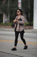 LUCY HALE Heading to a Yoga Class in Los Angeles 02/10/2024