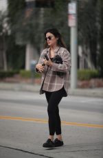 LUCY HALE Heading to a Yoga Class in Los Angeles 02/10/2024