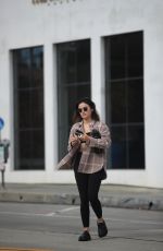 LUCY HALE Heading to a Yoga Class in Los Angeles 02/10/2024