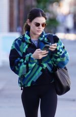 LUCY HALE Leaves Coffee and Plants in Studio City 01/23/2024