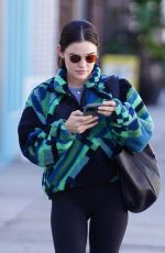 LUCY HALE Leaves Coffee and Plants in Studio City 01/23/2024