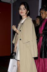LUCY HALE Leaves Exclusive Dior Party in Los Angeles 02/05/2024