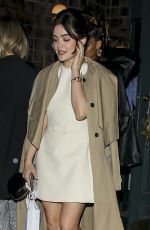 LUCY HALE Leaves Exclusive Dior Party in Los Angeles 02/05/2024