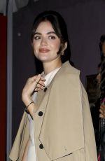 LUCY HALE Leaves Exclusive Dior Party in Los Angeles 02/05/2024
