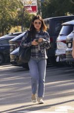 LUCY HALE Out for Breakfast in Studio City 02/09/2024