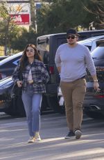 LUCY HALE Out for Breakfast in Studio City 02/09/2024