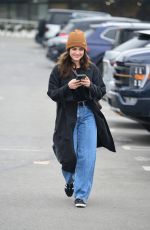LUCY HALE Out for Breakfast in Studio City 02/17/2024
