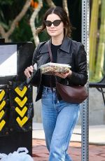 LUCY HALE Out for Lunch to Go at Catch Steak in West Hollywood 02/16/2024