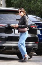 LUCY HALE Out for Lunch to Go at Catch Steak in West Hollywood 02/16/2024
