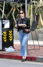 LUCY HALE Out for Lunch to Go at Catch Steak in West Hollywood 02/16/2024