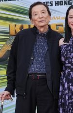 LUCY LIU at James Hong Hand and Foot Imprinting Ceremony in Hollywood 02/22/2024