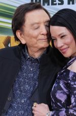 LUCY LIU at James Hong Hand and Foot Imprinting Ceremony in Hollywood 02/22/2024