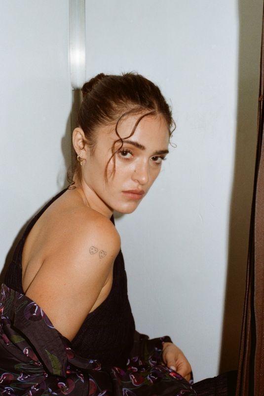 LUNA BLAISE Getting Ready for Burberry Fall 2024 Show for Paper Magazine, February 2024