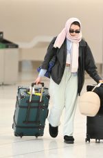 MAISIE WILLIAMS Arrives at JFK Airport in New York 02/11/2024