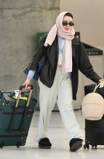 MAISIE WILLIAMS Arrives at JFK Airport in New York 02/11/2024