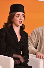 MAISIE WILLIAMS at Apple TV+ Presentation of The New Look at TCA Winter Press Tour in Pasadena 02/05/2024