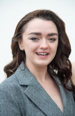MAISIE WILLIAMS at Christian Dior Fashion Show at Paris Fashion Week 02/27/2024