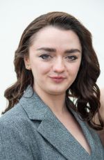 MAISIE WILLIAMS at Christian Dior Fashion Show at Paris Fashion Week 02/27/2024