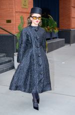 MAISIE WILLIAMS Leaves Her Hotel in New York 02/12/2024