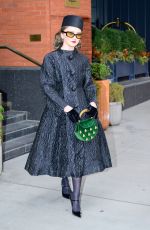 MAISIE WILLIAMS Leaves Her Hotel in New York 02/12/2024