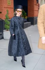MAISIE WILLIAMS Leaves Her Hotel in New York 02/12/2024