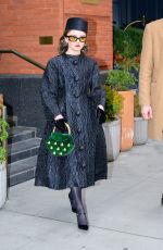 MAISIE WILLIAMS Leaves Her Hotel in New York 02/12/2024