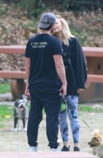 MALIN AKERMAN and Jack Donnelly Out Kissing at a Park in Los Feliz 01/31/2024