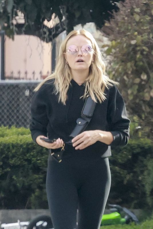 MALIN AKERMAN Out and About in Los Angeles 02/02/2024
