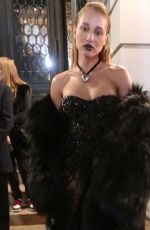MALU BORGS Arrives at PatBo Show at New York Fashion Week 2/11/2024