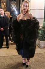 MALU BORGS Arrives at PatBo Show at New York Fashion Week 2/11/2024