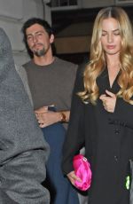 MARGOT ROBBEI Leaves a Restaurant in London 02/16/2024