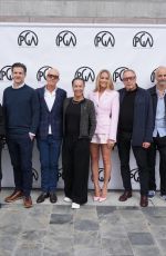 MARGOT ROBBIE and EMMA STONE at Producers Guild of America Awards Nominee Breakfast in Los Angeles 02/24/2024