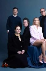 MARGOT ROBBIE and EMMA STONE for Los Angeles Times, March 2024