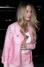 MARGOT ROBBIE Arrives at Barbie Screening at Writers Guild in Beverly Hills 02/13/2024