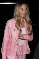 MARGOT ROBBIE Arrives at Barbie Screening at Writers Guild in Beverly Hills 02/13/2024