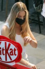 MARGOT ROBBIE Arrives at Brisbane Airport 02/11/2024